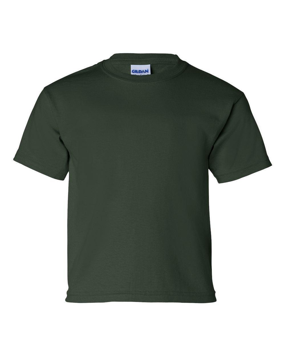 Gildan Ultra Cotton Youth Tee (2000b) in Forest Green