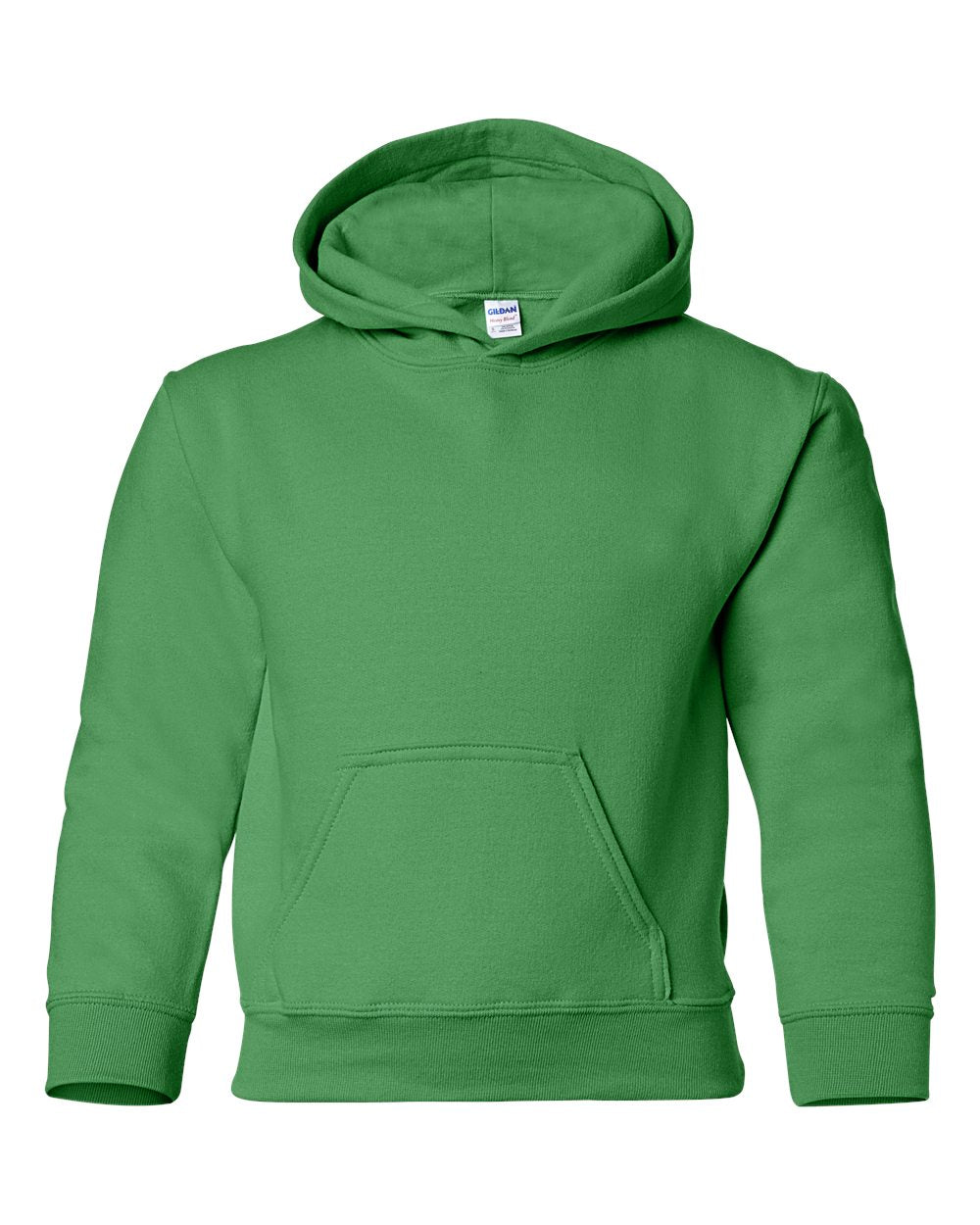 Gildan Youth Hoodie (18500b) in Irish Green