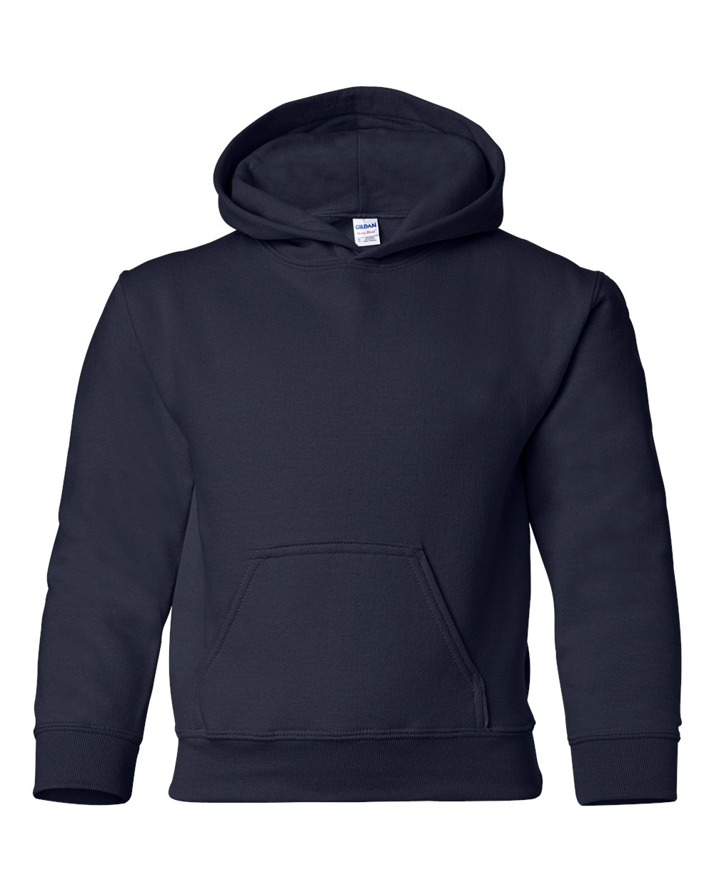 Gildan Youth Hoodie (18500b) in Navy