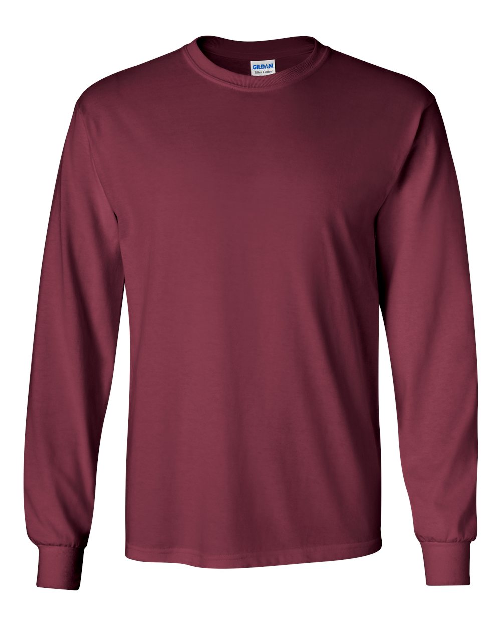 Gildan Long Sleeve (2400) in Maroon