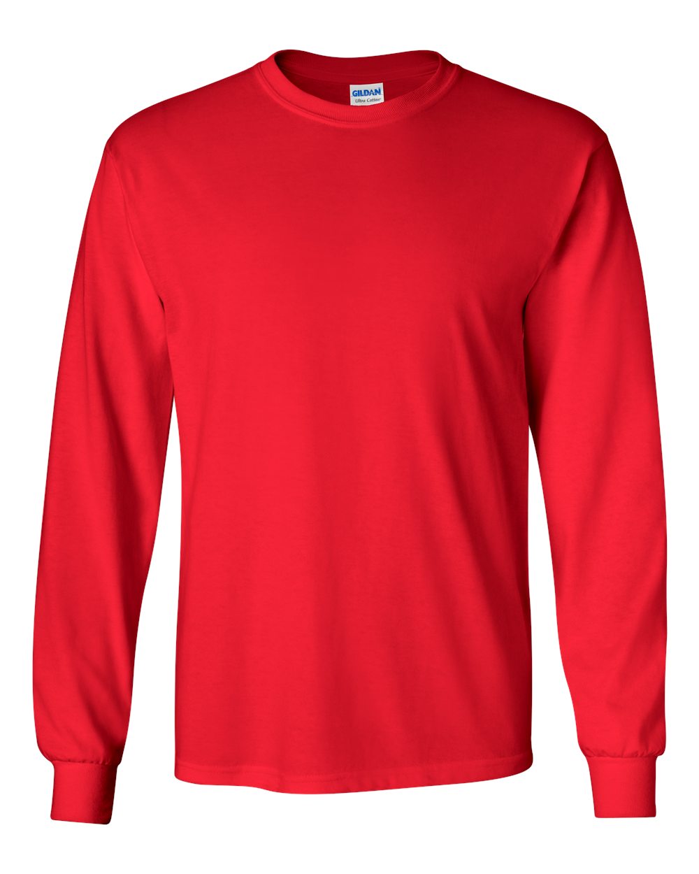 Gildan Long Sleeve (2400) in Red