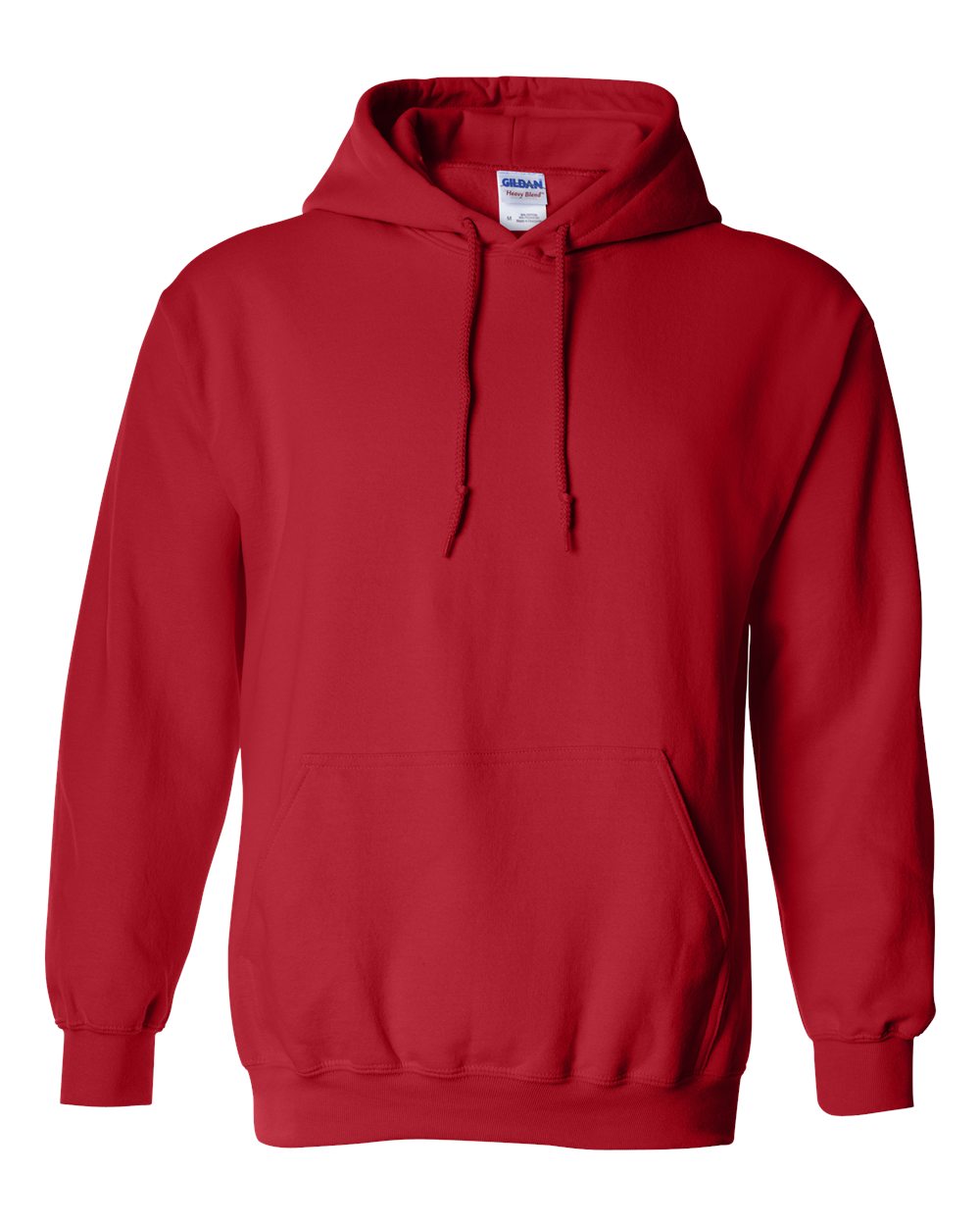 Gildan Hoodie (18500) in Red