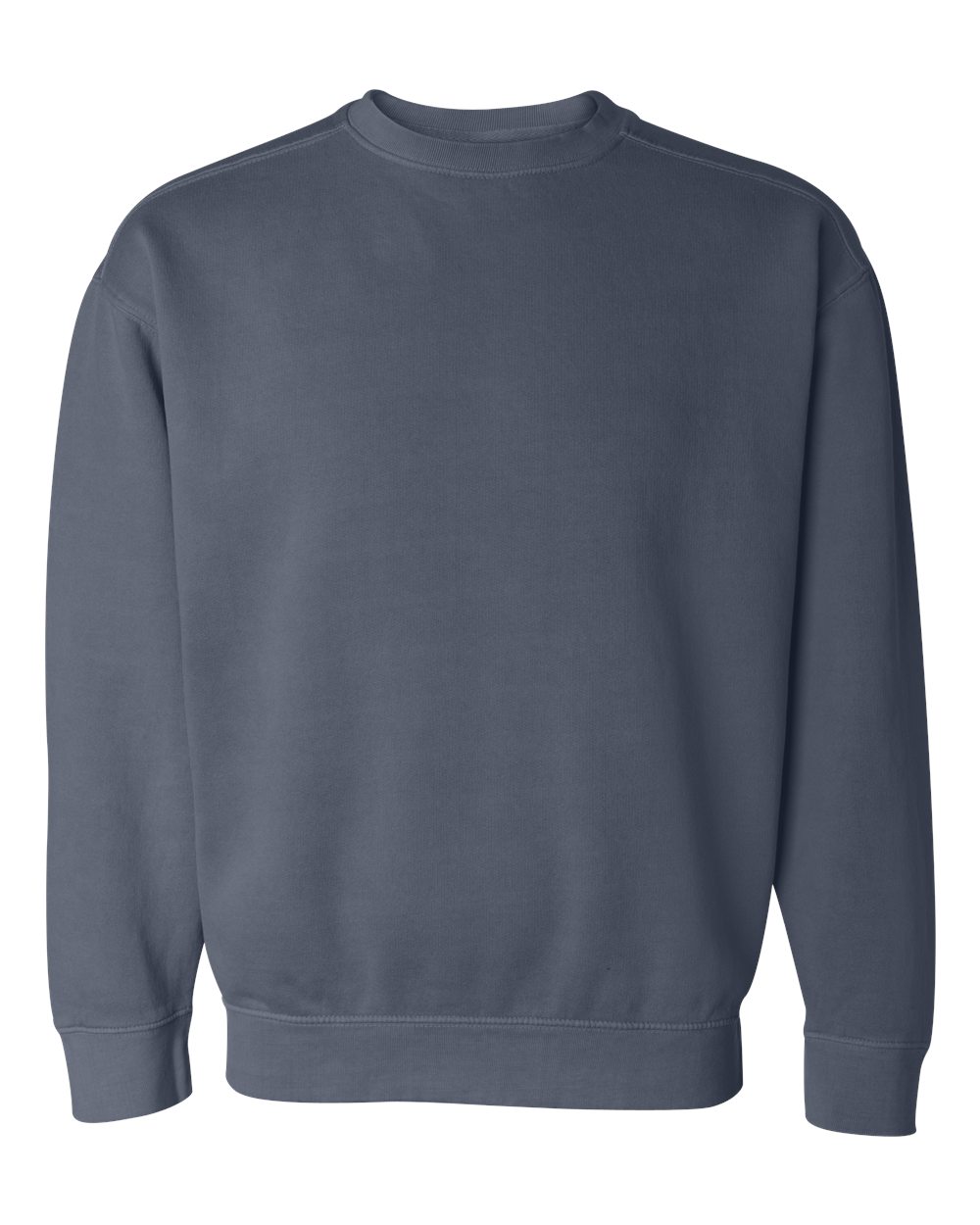 Comfort Colors Garment-Dyed Crewneck Sweatshirt (1566) in Denim