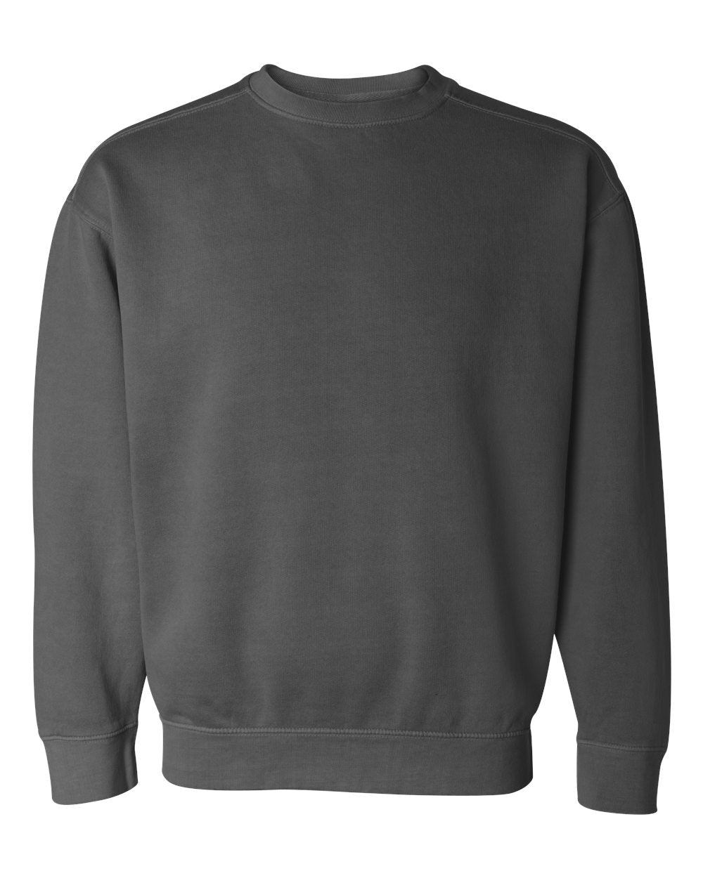Comfort Colors Garment-Dyed Crewneck Sweatshirt (1566) in Pepper