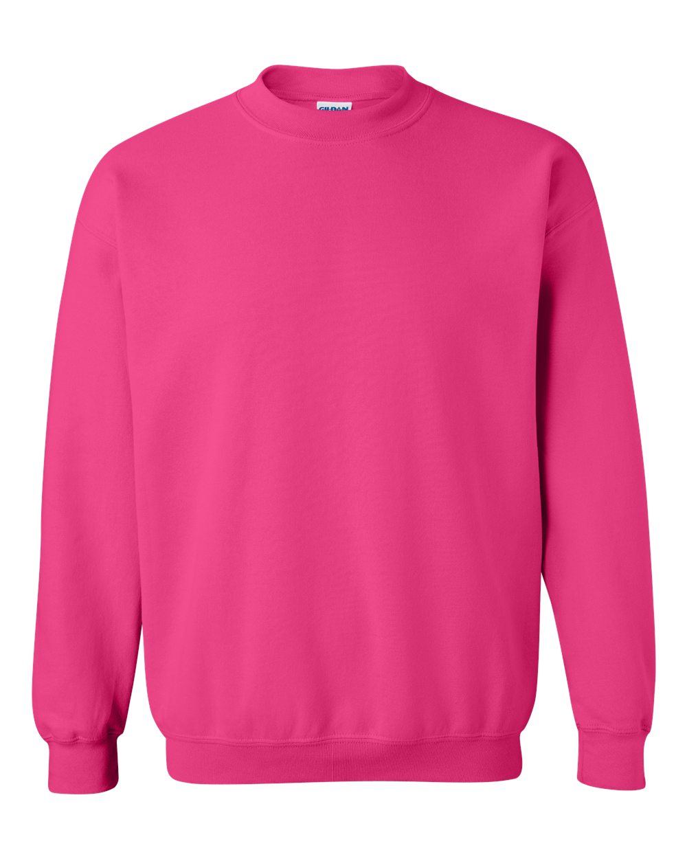 Gildan Crewneck Sweatshirt (18000) in Heliconia