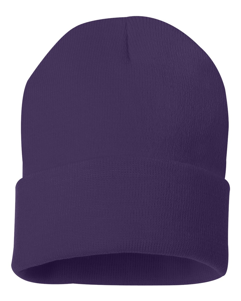 Sportsman Cuffed Beanie (SP12) in Purple