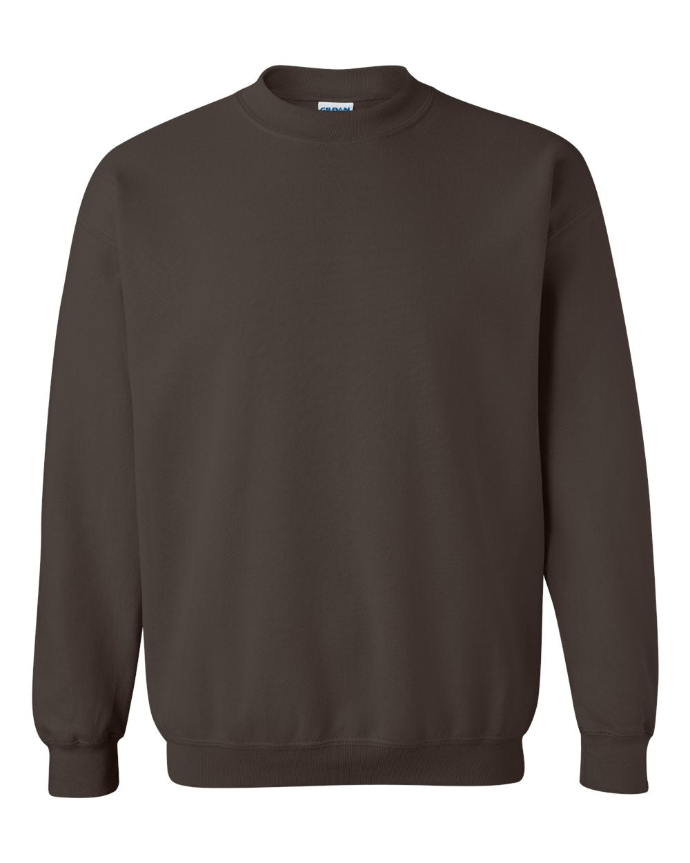 Gildan Crewneck Sweatshirt (18000) in Dark Chocolate