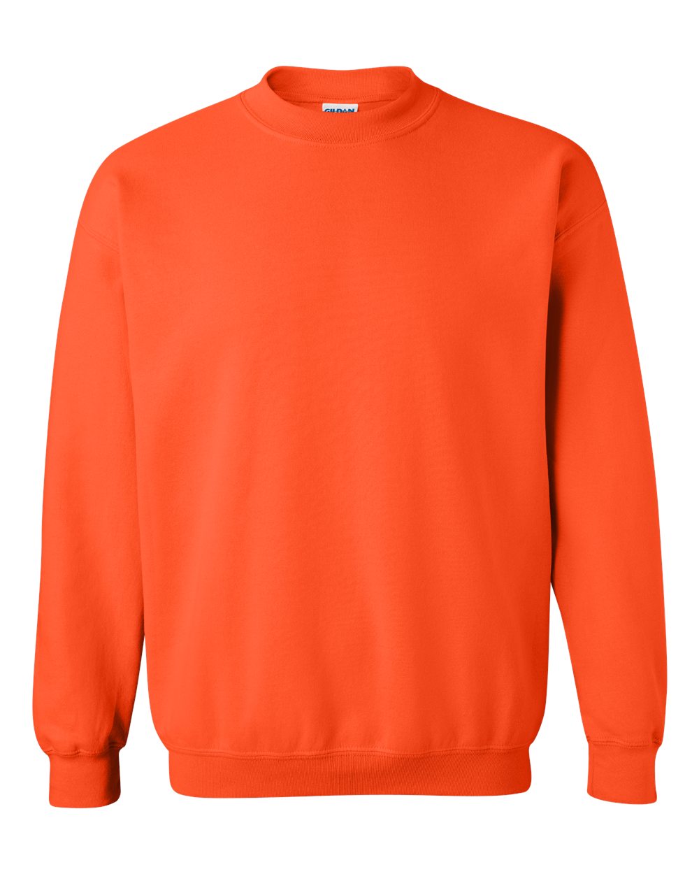 Gildan Crewneck Sweatshirt (18000) in Orange