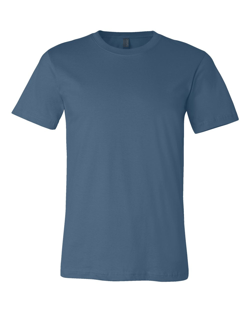 Bella + Canvas Cotton Tee (3001) in Steel Blue