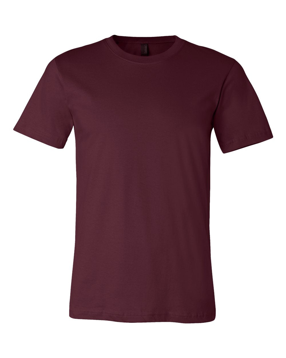 Bella + Canvas Cotton Tee (3001) in Maroon