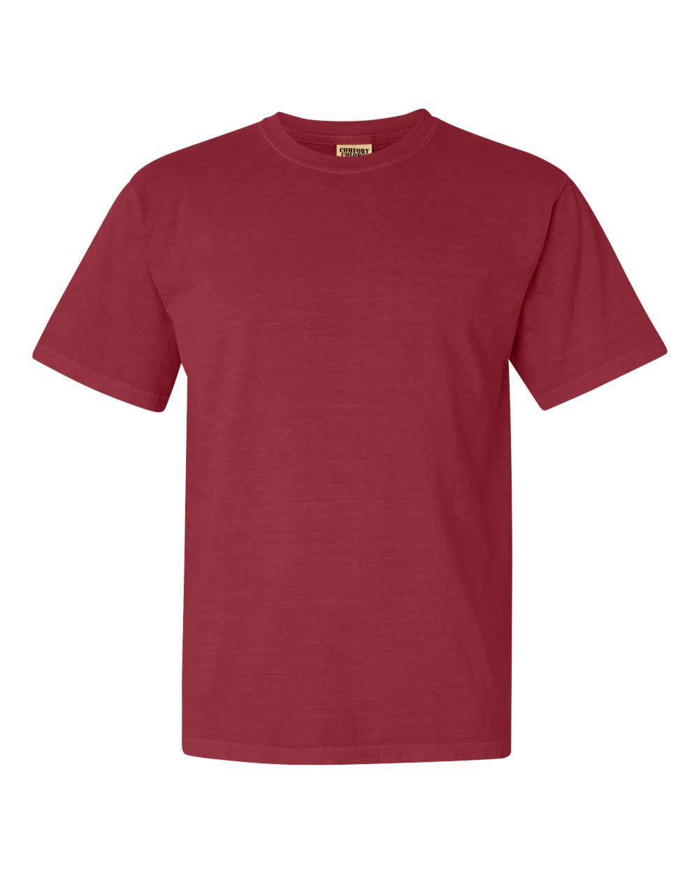 Comfort Colors Garment-Dyed Tee (1717) in Crimson