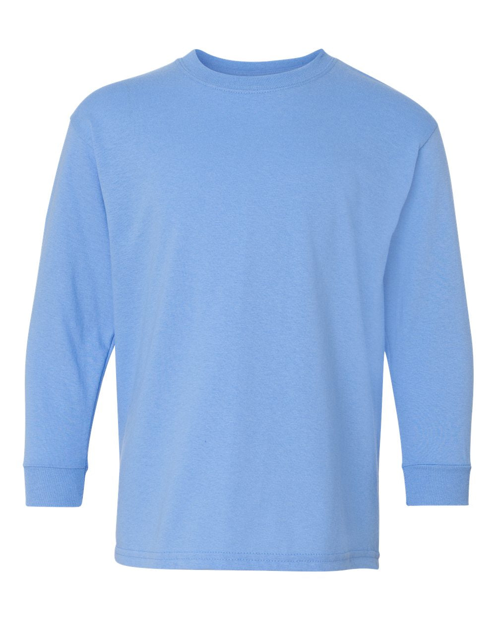 Gildan Youth Long Sleeve (5400b) in Carolina Blue