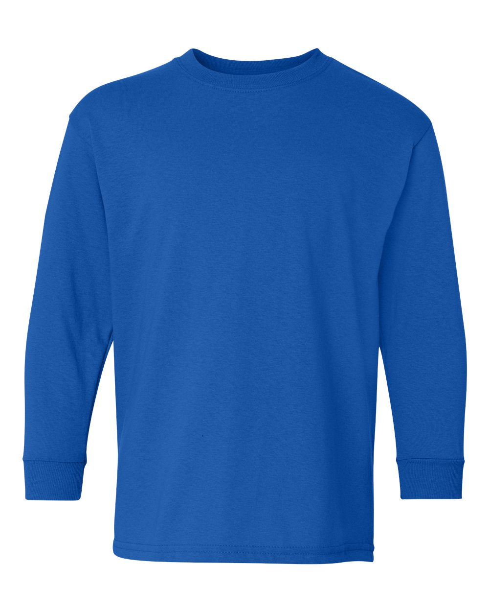 Gildan Youth Long Sleeve (5400b) in Royal