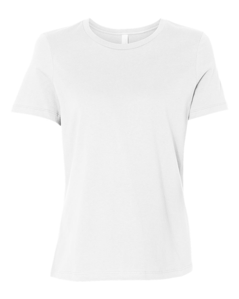 Bella + Canvas Women's Relaxed Tee (6400) in White
