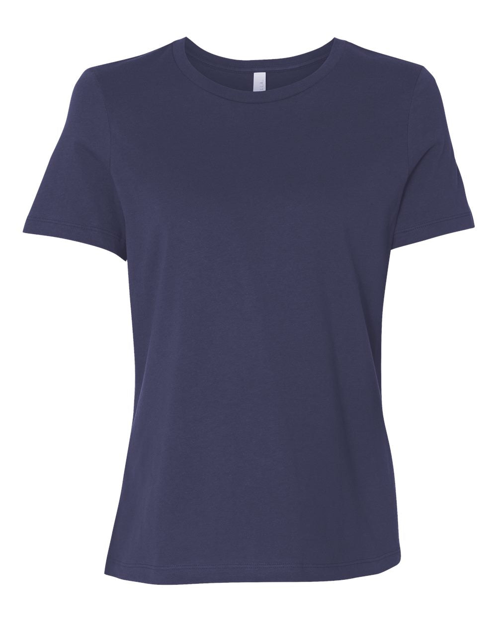Bella + Canvas Women's Relaxed Tee (6400) in Navy