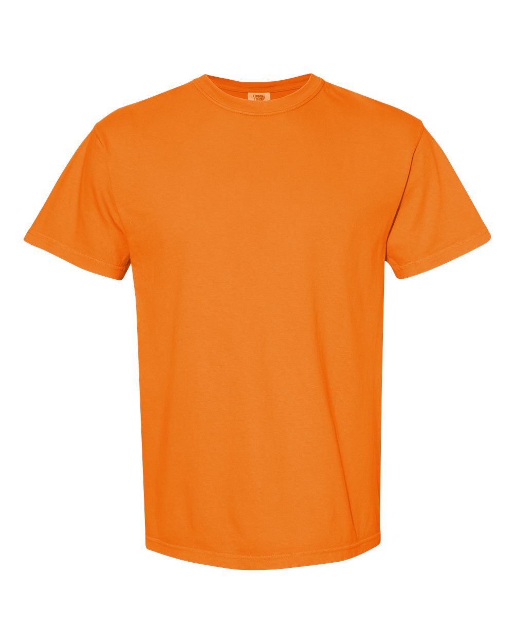 Comfort Colors Garment-Dyed Tee (1717) in Bright Orange