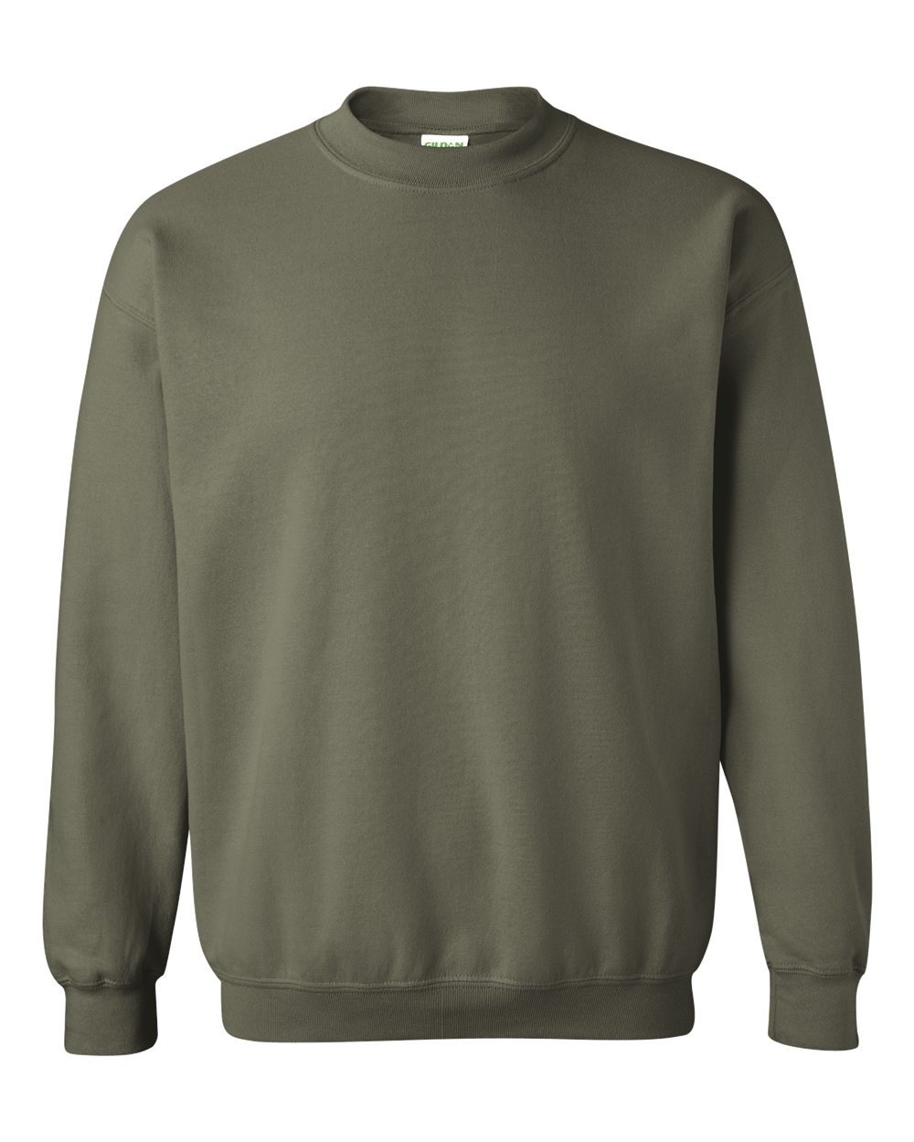 Gildan Crewneck Sweatshirt (18000) in Military Green