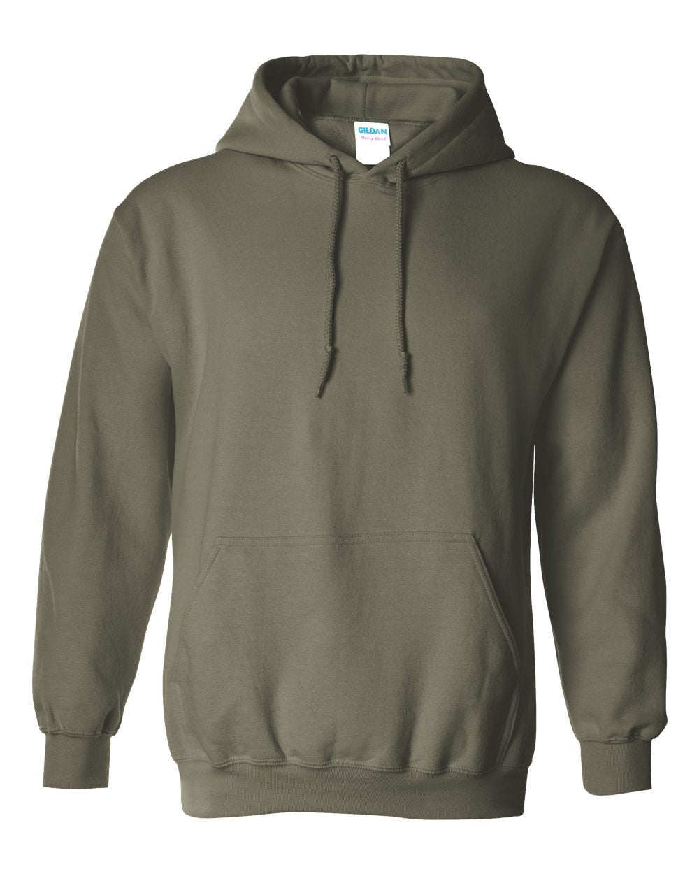Gildan Hoodie (18500) in Military Green