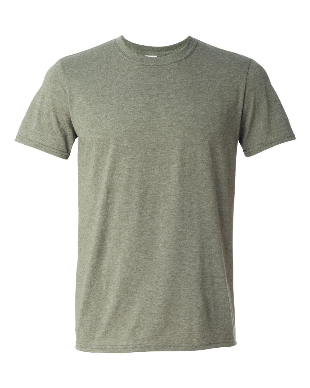 Gildan Softstyle Tee (64000) in Heather Military Green