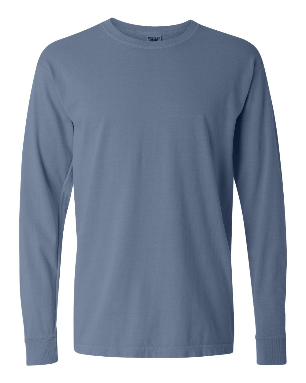 Comfort Colors Long Sleeve (6014) in Blue Jean