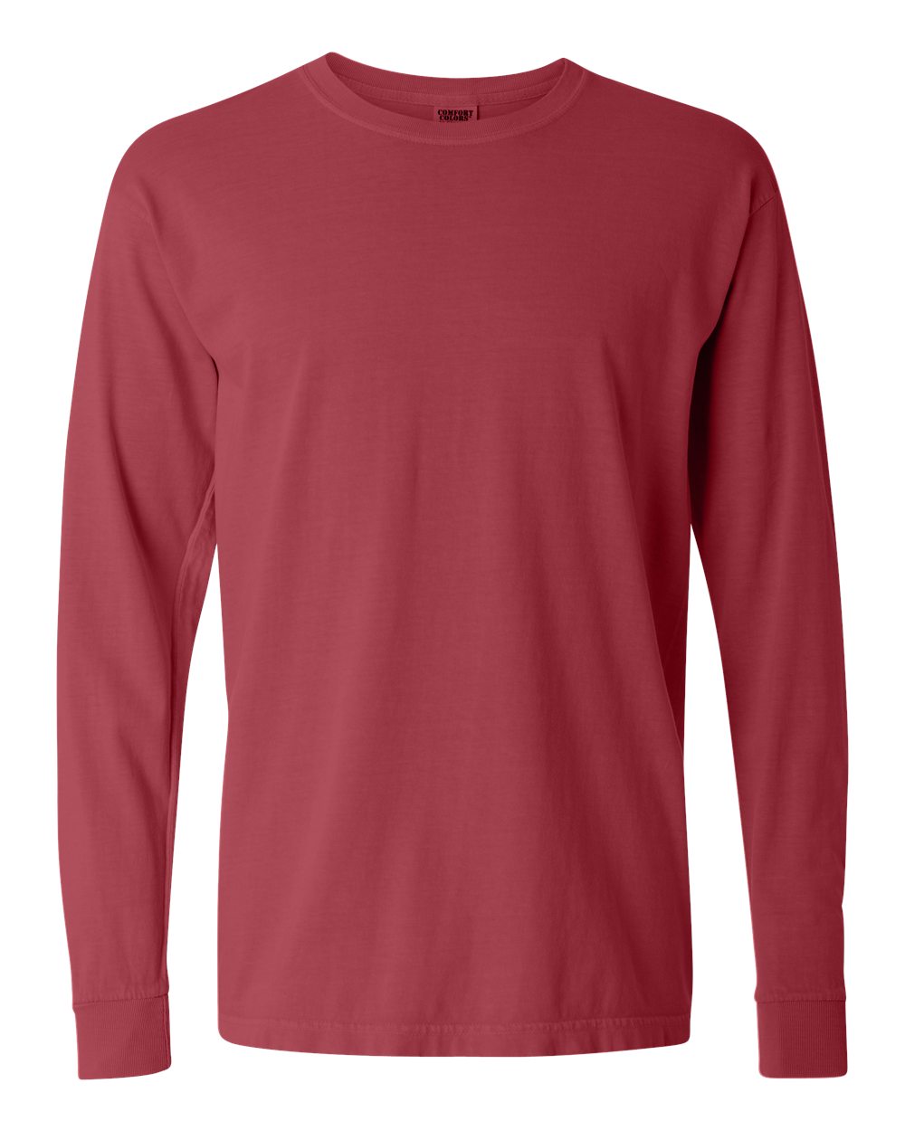 Comfort Colors Long Sleeve (6014) in Crimson