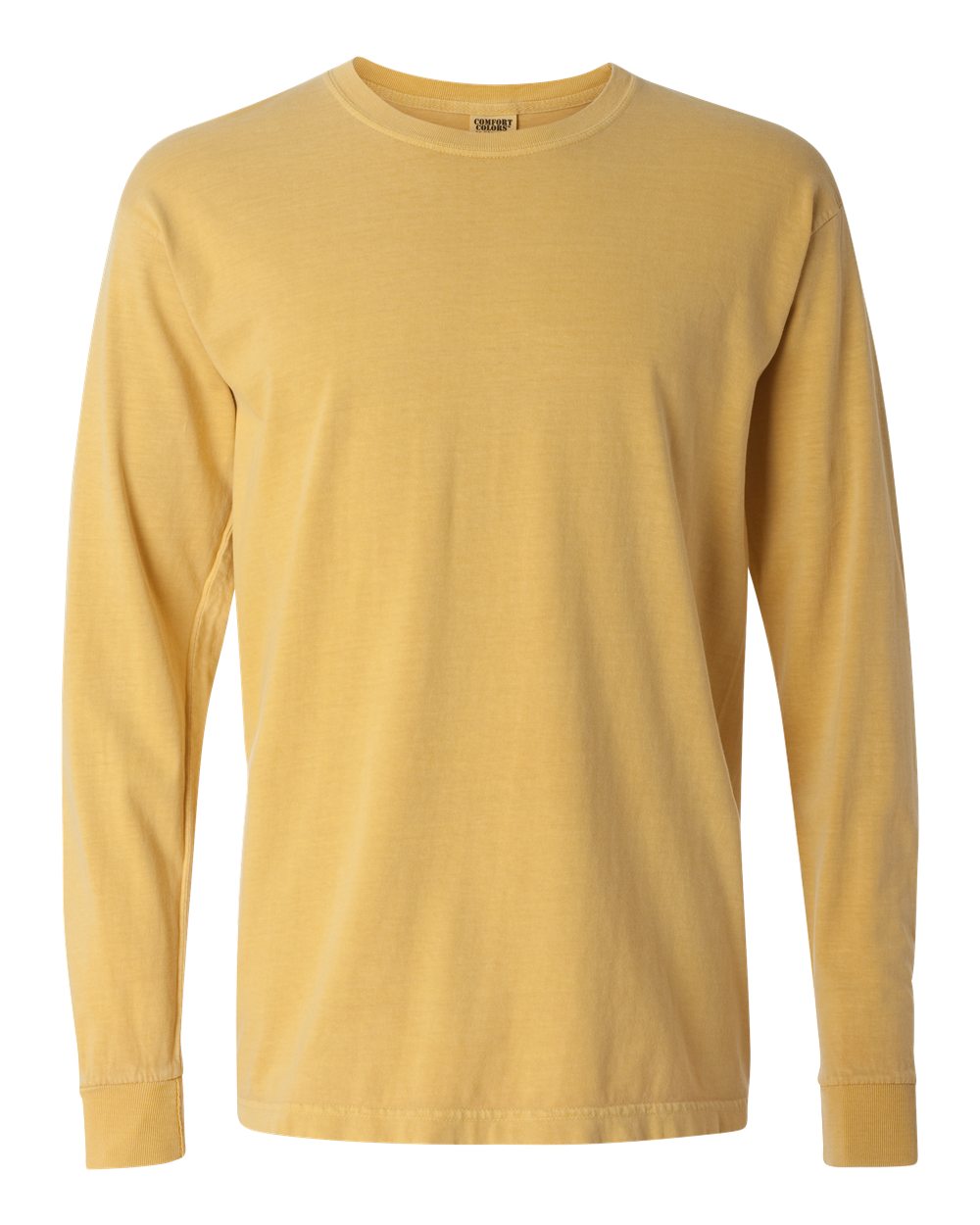 Comfort Colors Long Sleeve (6014) in Mustard