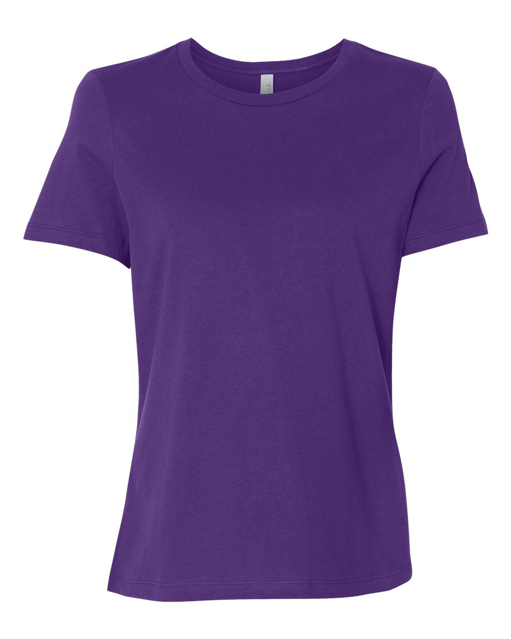 Bella + Canvas Women's Relaxed Tee (6400) in Team Purple
