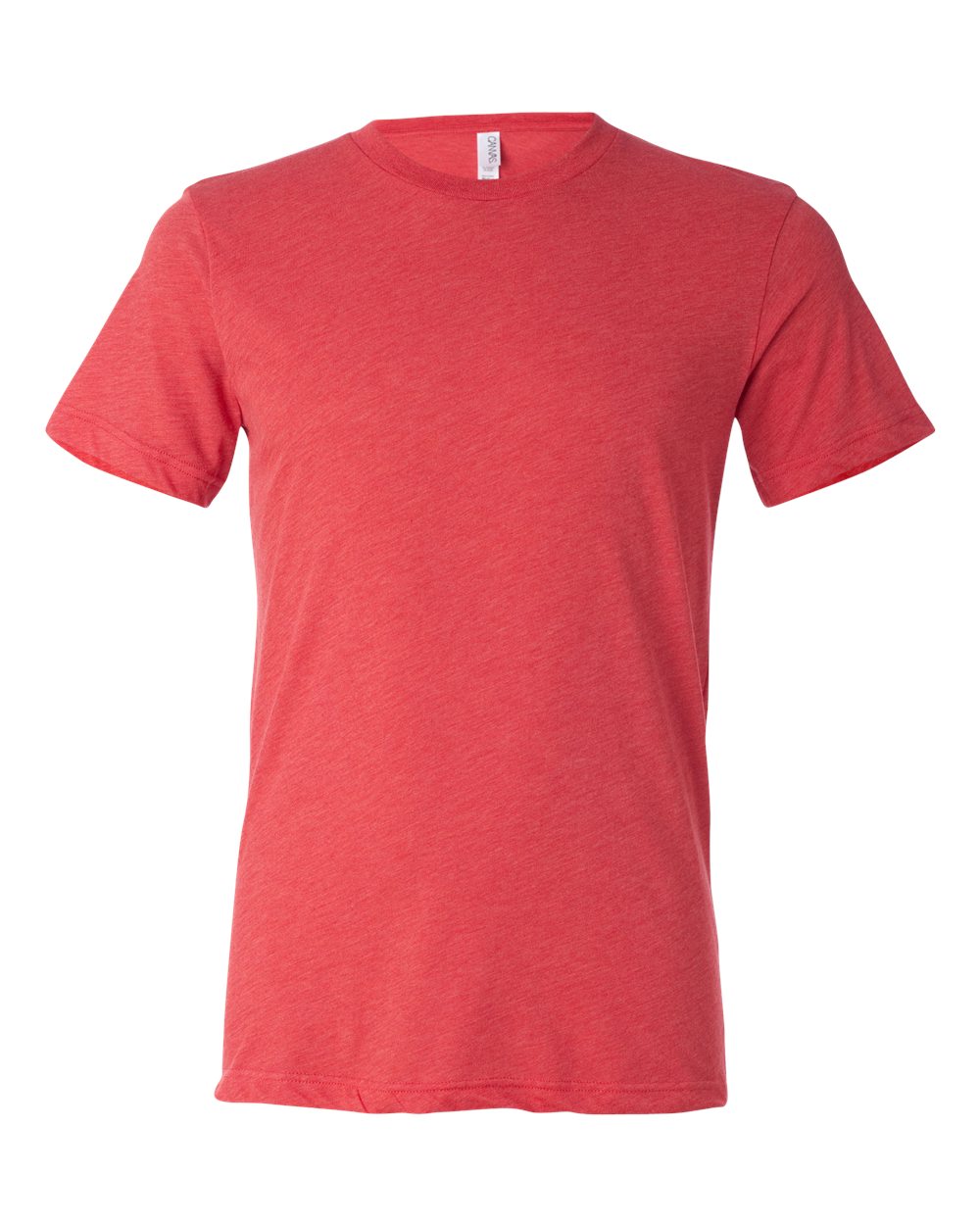 Bella + Canvas Triblend Tee (3413) in Red Triblend