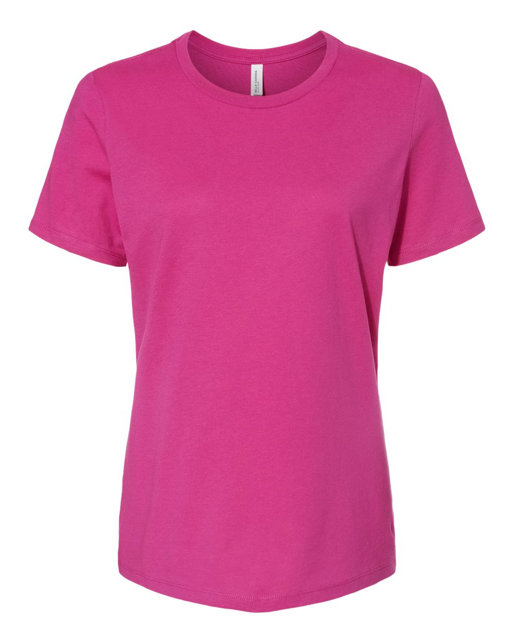 Bella + Canvas Women's Relaxed Tee (6400) in Berry