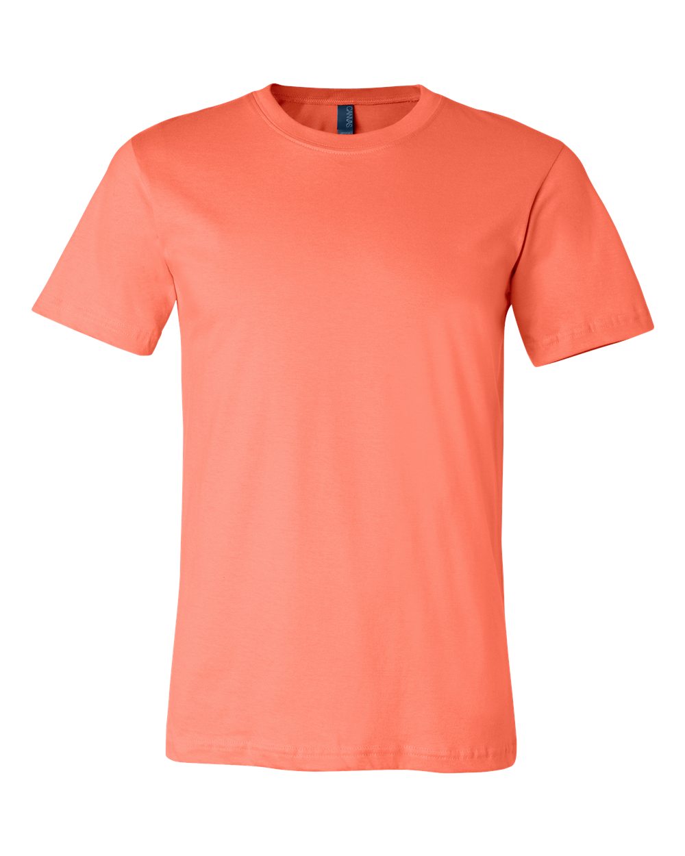 Bella + Canvas Cotton Tee (3001) in Coral