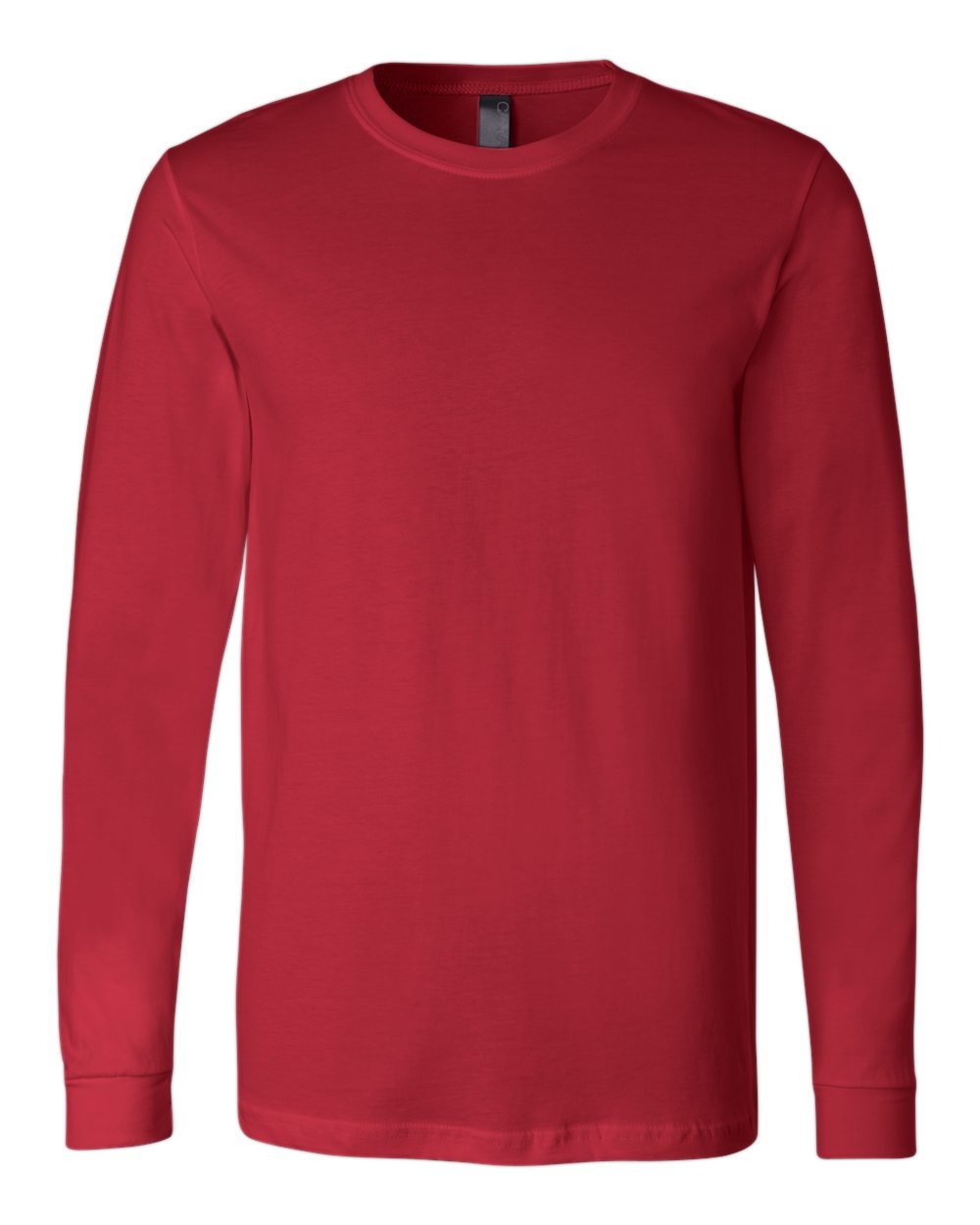 Bella + Canvas Long Sleeve (3501) in Red