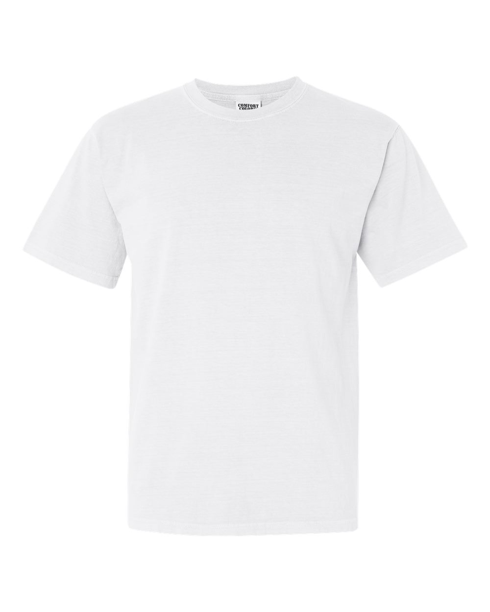 Comfort Colors Garment-Dyed Tee (1717) in White