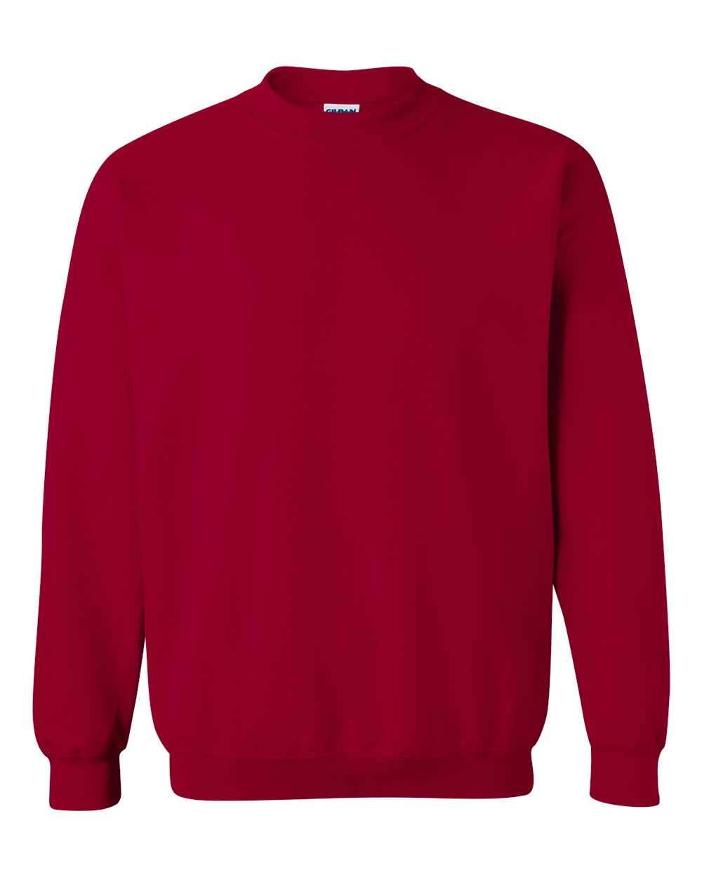 Gildan Crewneck Sweatshirt (18000) in Cardinal Red
