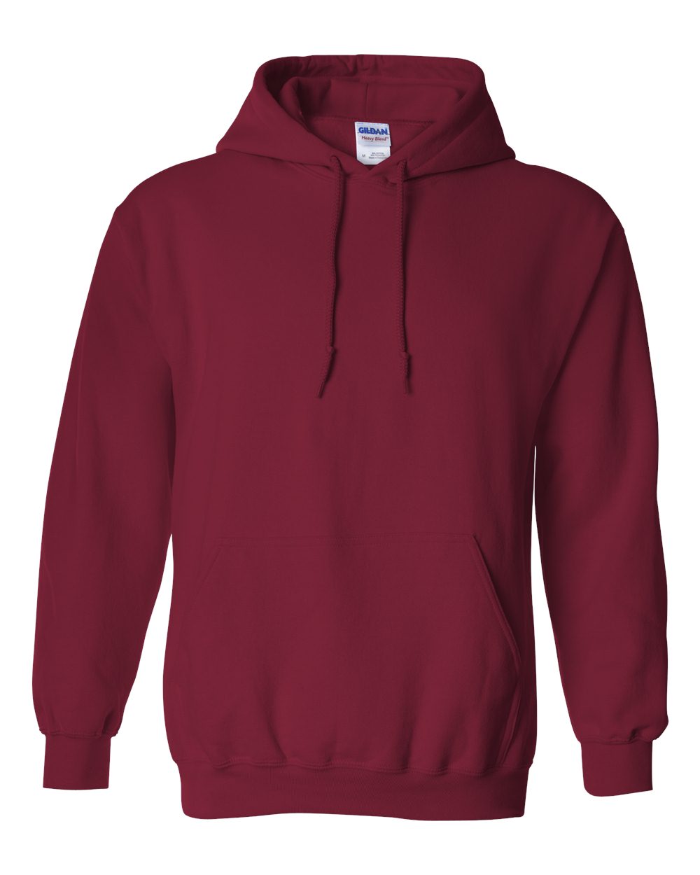 Gildan Hoodie (18500) in Cardinal Red