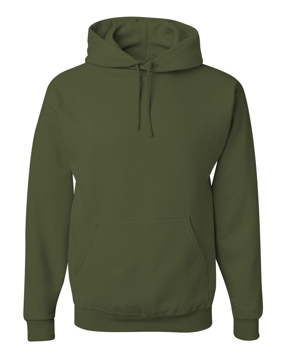 Jerzees Hoodie (996MR) in Military Green