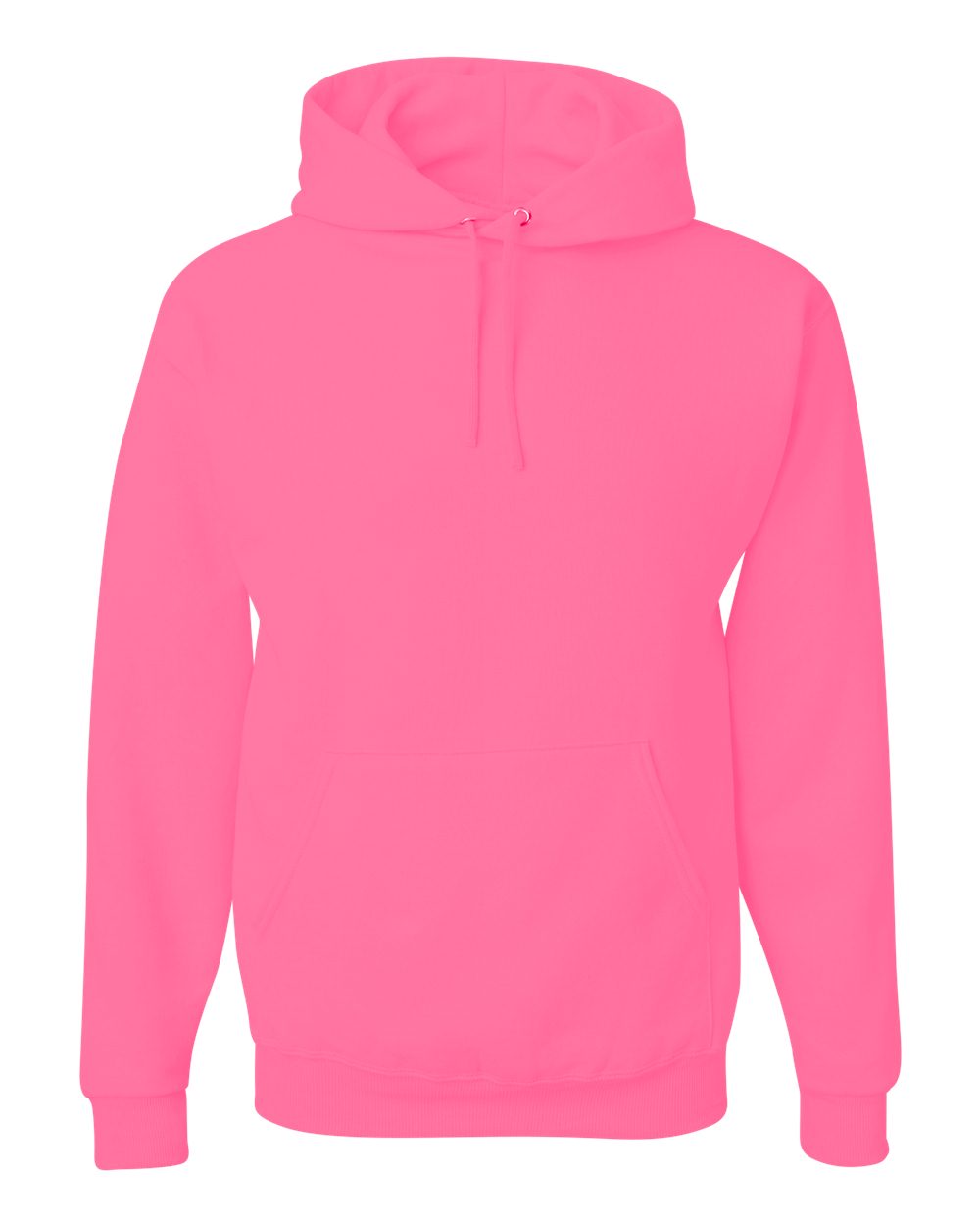 Jerzees Hoodie (996MR) in Neon Pink