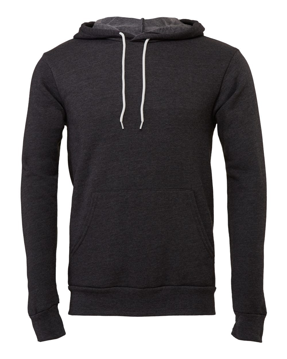 Bella + Canvas Hoodie (3719) in Dark Grey Heather