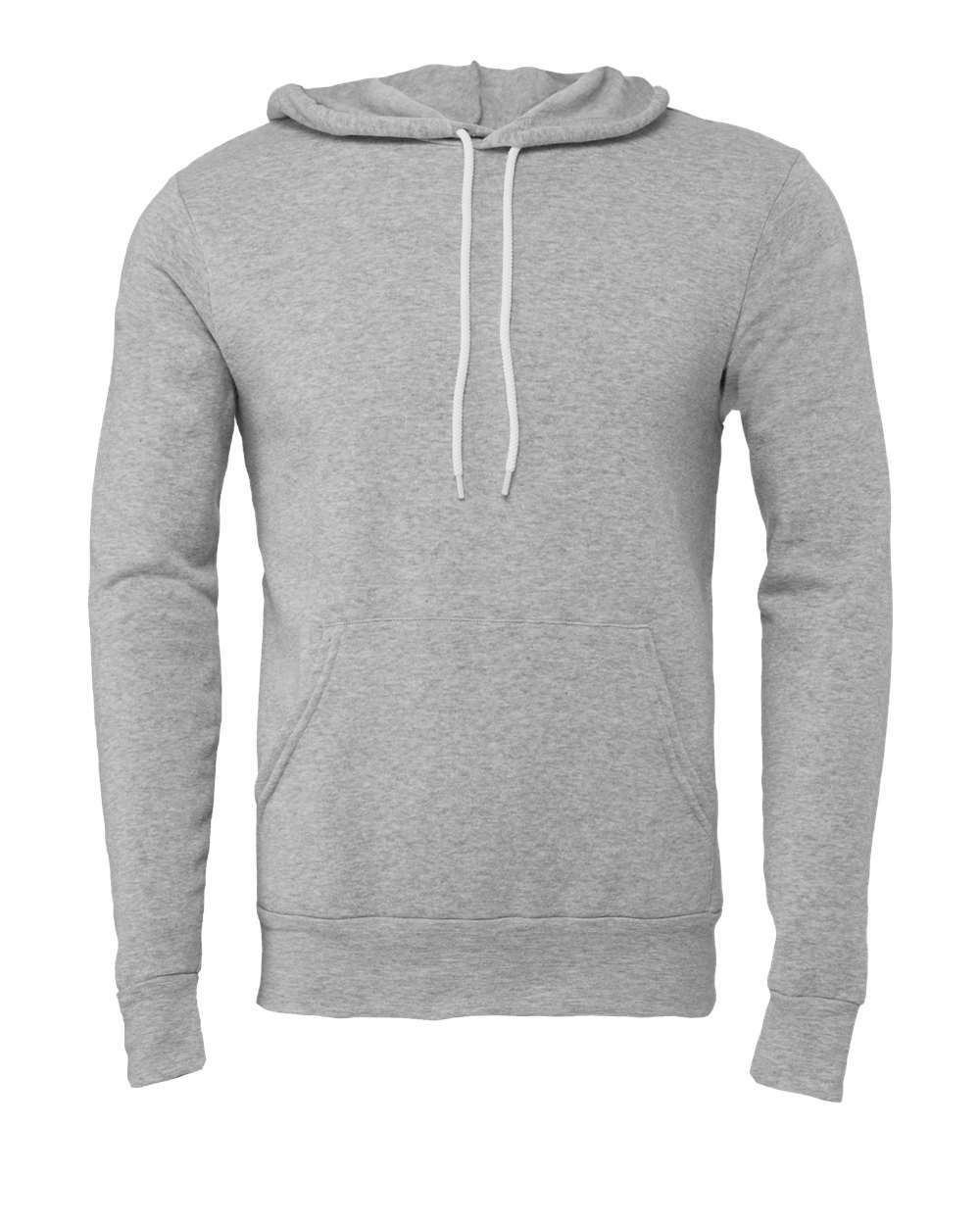 Bella + Canvas Hoodie (3719) in Athletic Heather