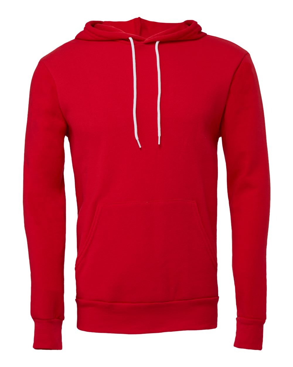 Bella + Canvas Hoodie (3719) in Red