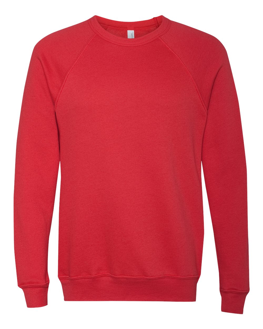 Bella + Canvas Crewneck Sweatshirt (3901) in Red