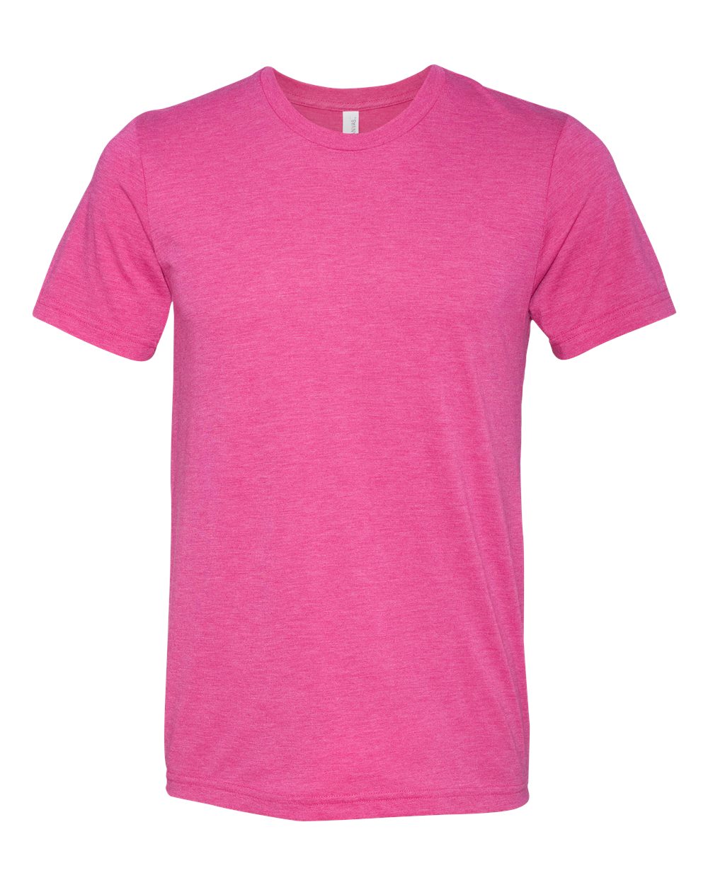 Bella + Canvas Triblend Tee (3413) in Berry Triblend