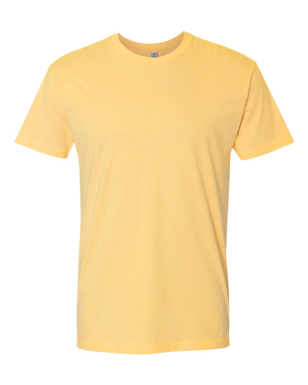 Next Level Cotton Tee (3600) in Banana Cream