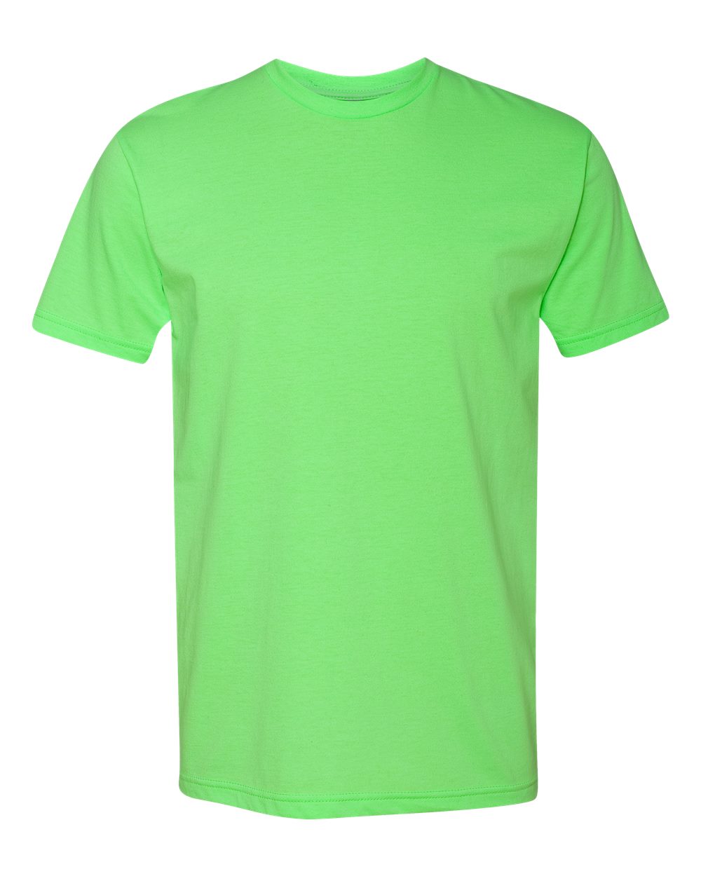 Next Level CVC Tee (6210) in Neon Heather Green