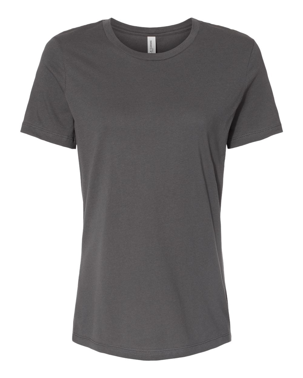 Bella + Canvas Women's Relaxed Tee (6400) in Asphalt