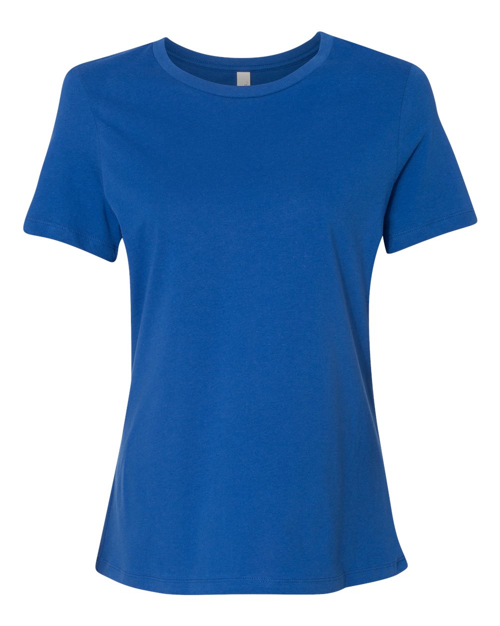 Bella + Canvas Women's Relaxed Tee (6400) in True Royal