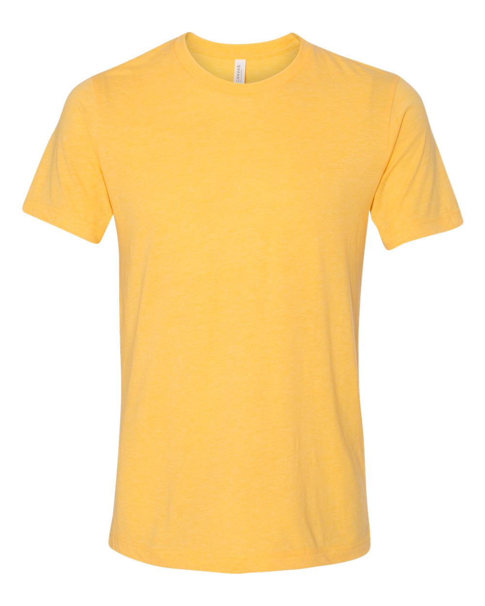 Bella + Canvas Triblend Tee (3413) in Yellow Gold Triblend
