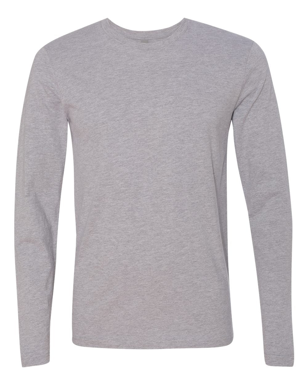 Next Level Long Sleeve (3601) in Heather Grey