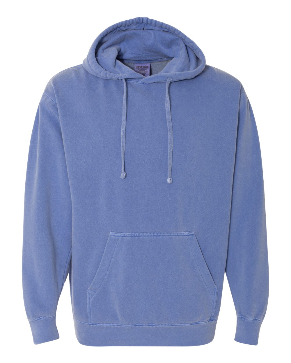Comfort Colors Garment-Dyed Hoodie (1567) in Flo Blue
