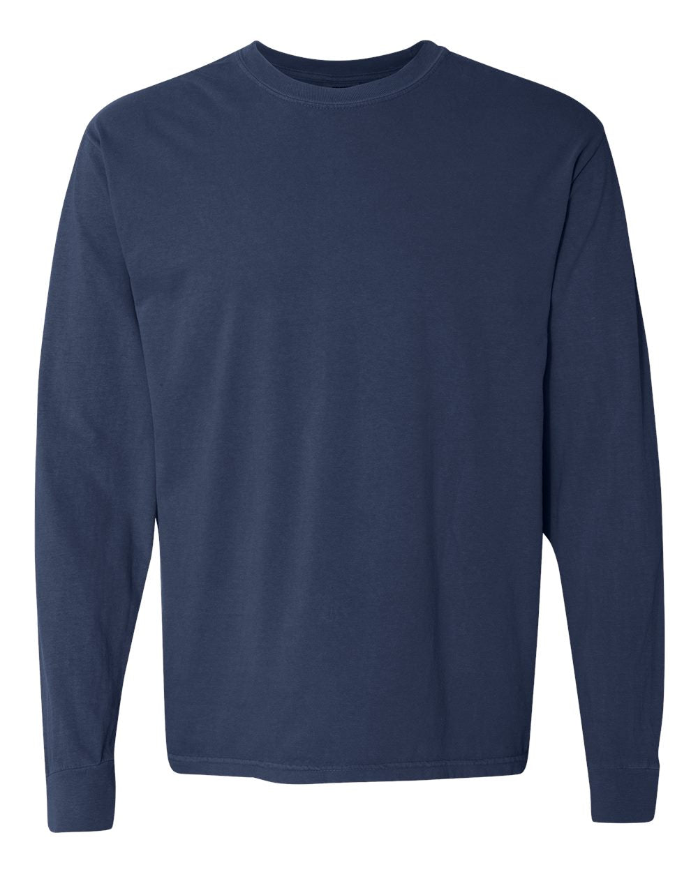 Comfort Colors Long Sleeve (6014) in True Navy