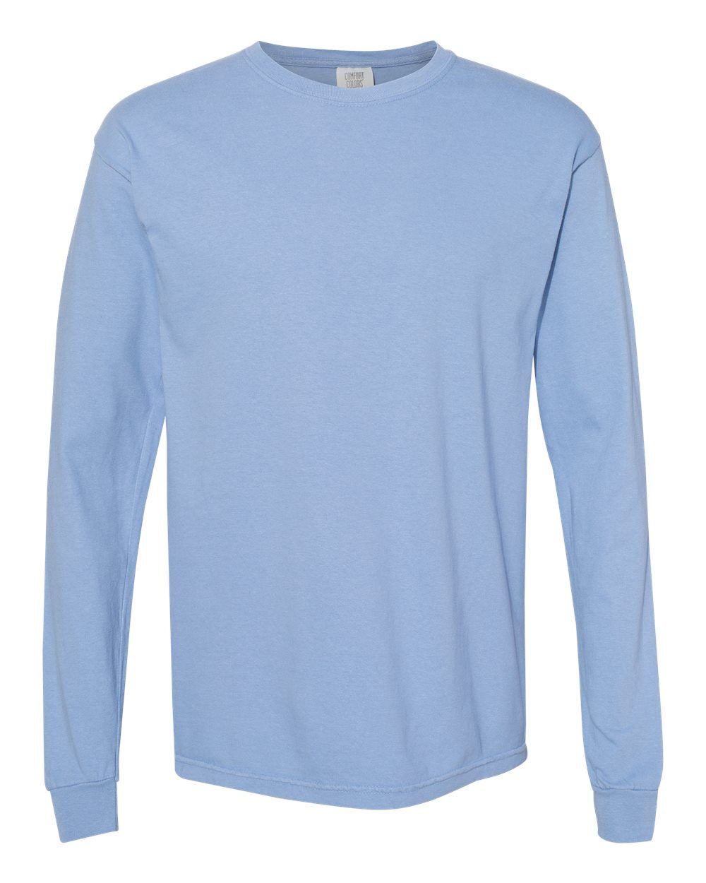 Comfort Colors Long Sleeve (6014) in Washed Denim